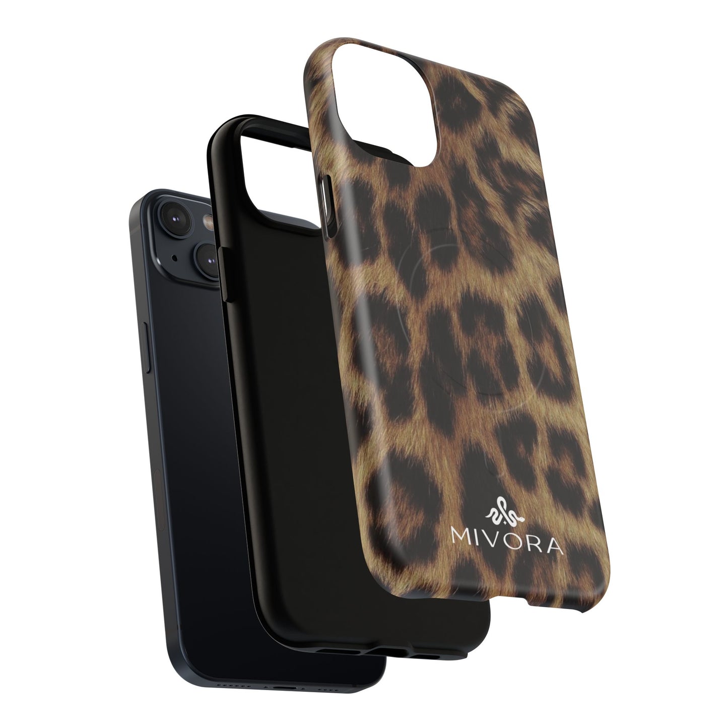 MIVORA – Glam Leopard Phone Case