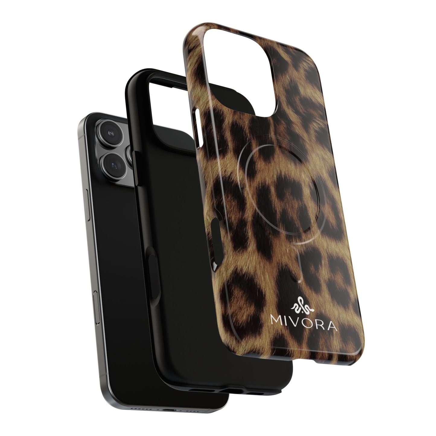 MIVORA – Glam Leopard Phone Case