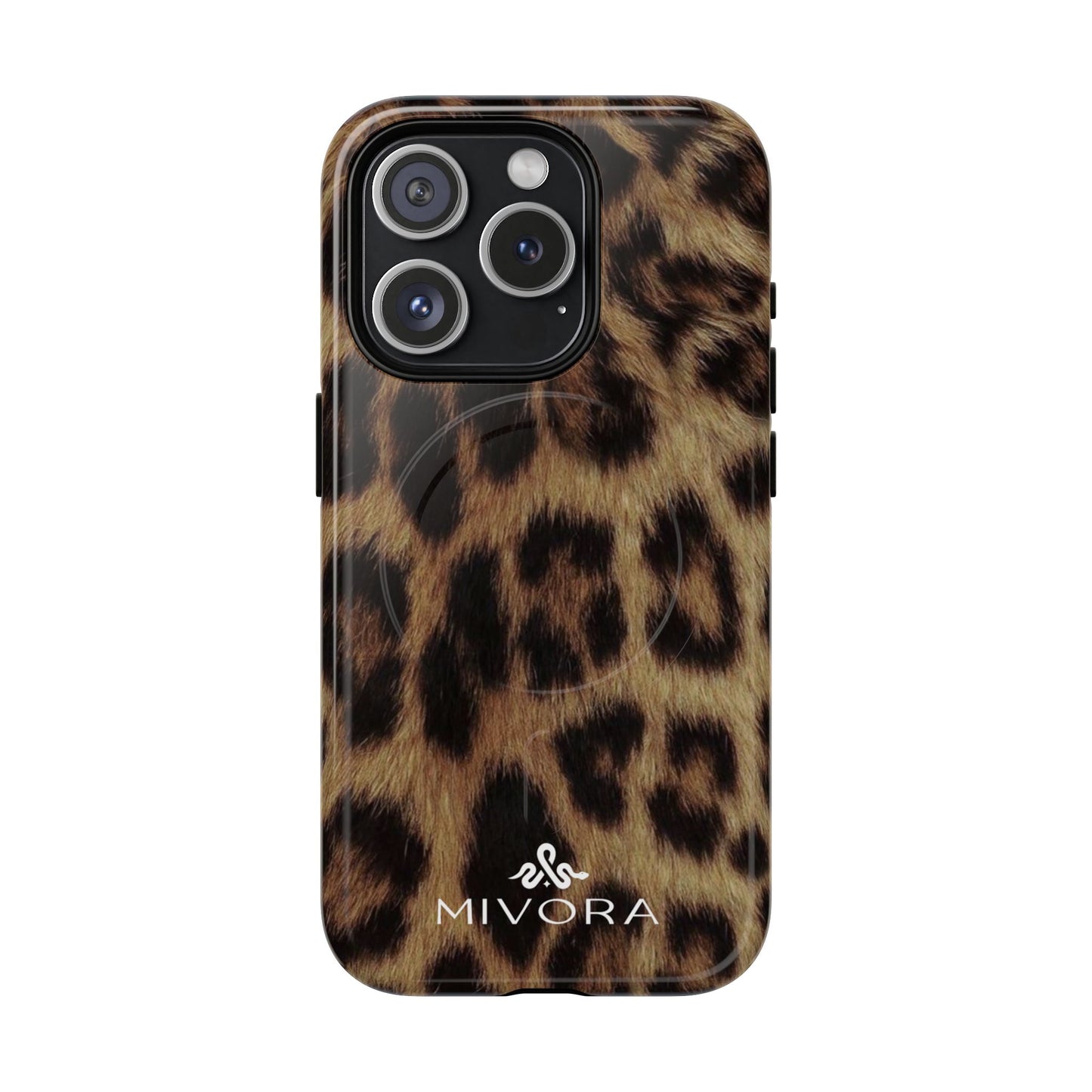 MIVORA – Glam Leopard Phone Case