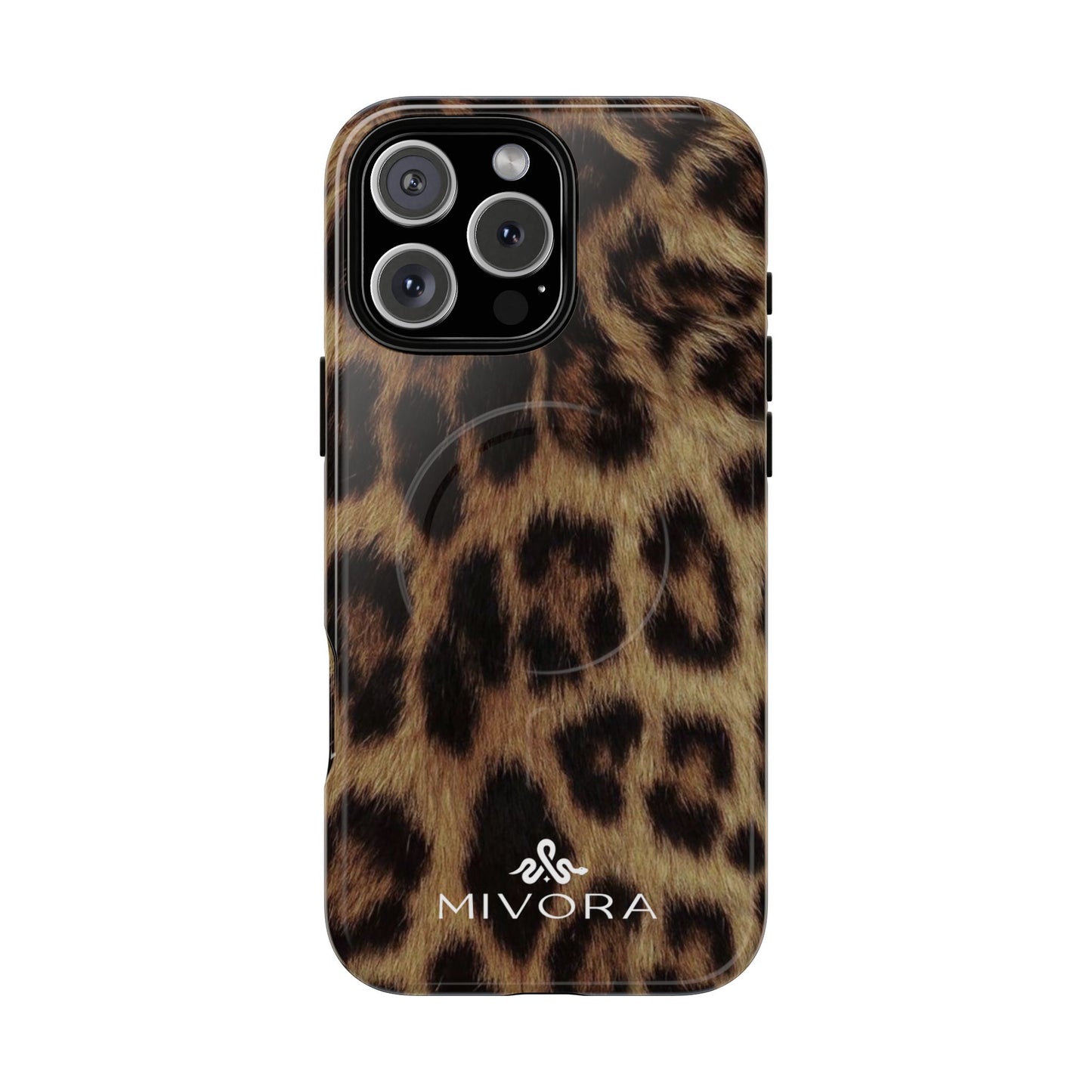 MIVORA – Glam Leopard Phone Case