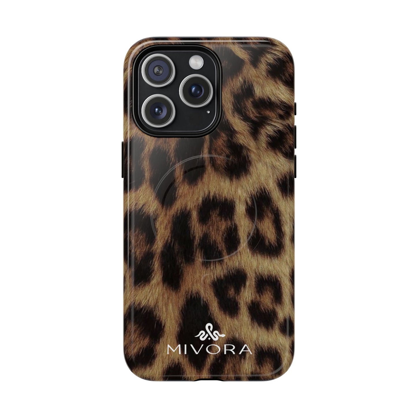 MIVORA – Glam Leopard Phone Case