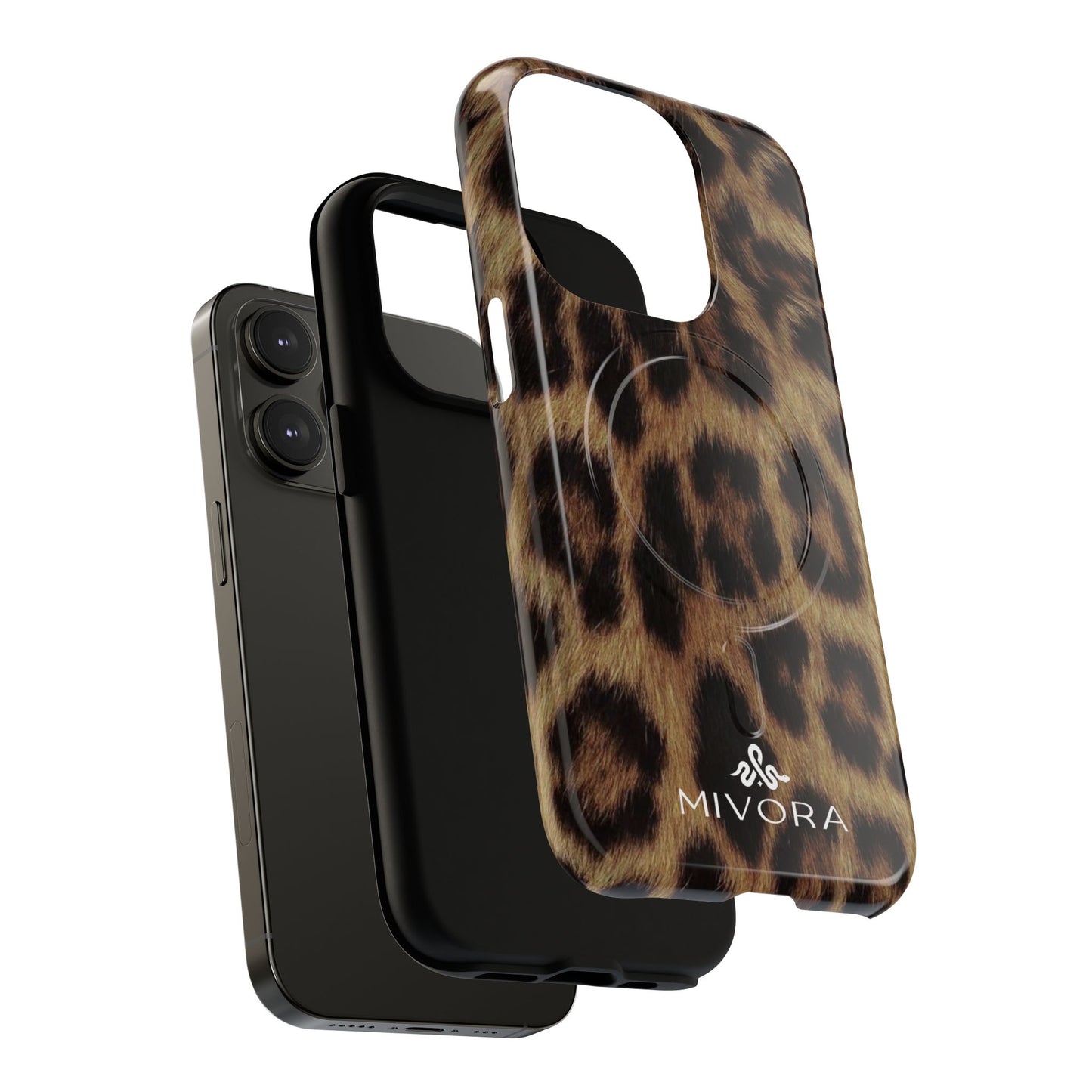 MIVORA – Glam Leopard Phone Case
