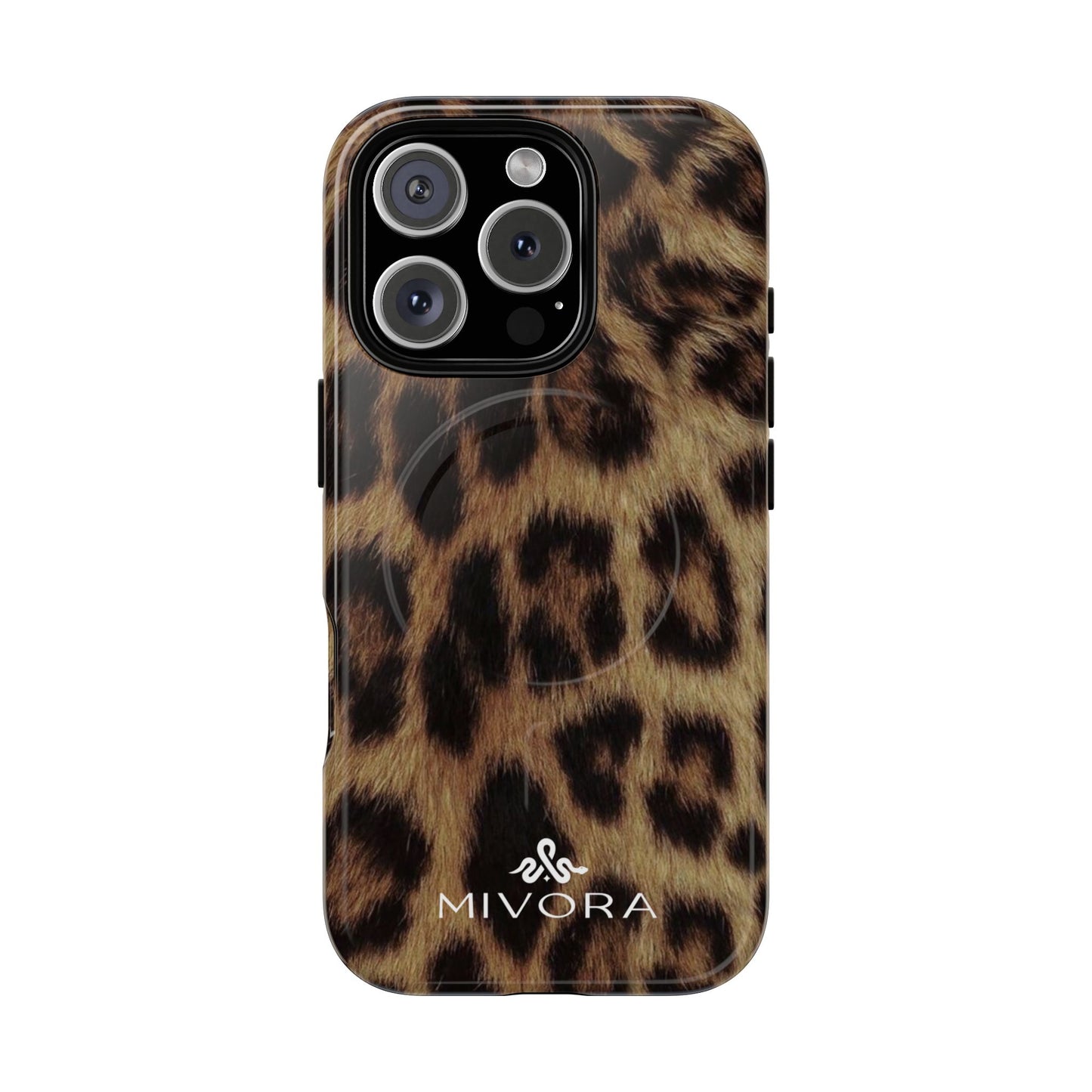 MIVORA – Glam Leopard Phone Case