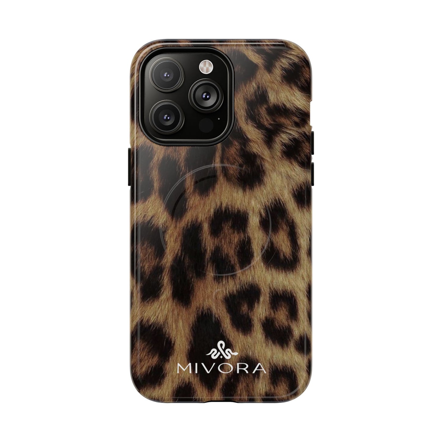 MIVORA – Glam Leopard Phone Case